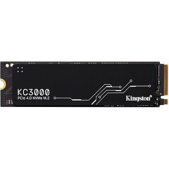 Kingston SSD – KC3000 – žaidimams ir darbui – 2025 Kingston KC3000 SSD su PCIe 4.0, 2TB talpa, M.2 2280 2025