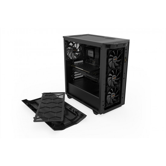 BE QUIET PURE BASE 500DX Black  EXCEPTIONAL AIRFLOW, SIGNIFICANT QUIET | Turime parduotuvėje | ITwork
