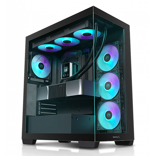 RTX5080/5090 | RYZEN 7800X3D/9800X3D | 360 LIQUID AUŠINIMAS SU EKRANU | 32/64GB 6000MHz | MSI X870 GAMING WIFI | 1/2TB GEN4 NVMe | 850/1000W Gen5 PSU | DEEPCOOL CG580 PANORAMINIS X4 ARGB