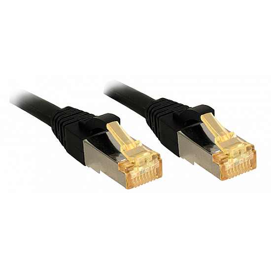 0.3M RJ45 S/FTP LSZH NETZWERKKABEL SCHWARZ