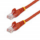 0.5M RED CAT5E PATCH CABLE SNAGLESS ETHERNET CABLE - UTP