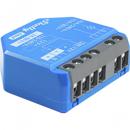 · Unterputz · 1 Gen4 · Relais · max 16A · 1 Kanal · WLAN · Matter · Zigbee · Bluetooth
