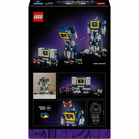 10358 Icons Transformers: Soundwave, Konstruktionsspielzeug