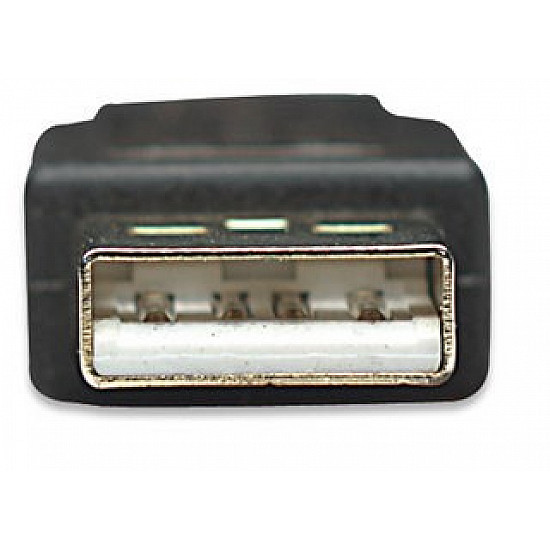 Manhattan USB-A to USB-A Extension Cable, 10m, Male to Female, Active, 480 Mbps (USB 2.0), Daisy-Chainable, Built In Repeater, Hi-Speed USB, Black, Three Year Warranty, Equivalent to USB2AAEXT10M. Manhattan USB-A to USB-A Extension Cable, 10m, Male to Female, Active, 480 Mbps (USB 2.0), Daisy-Chainable, Built In Repeater, Hi-Speed USB, Black, Three Year Warranty, Equivalent to USB2AAEXT10M.