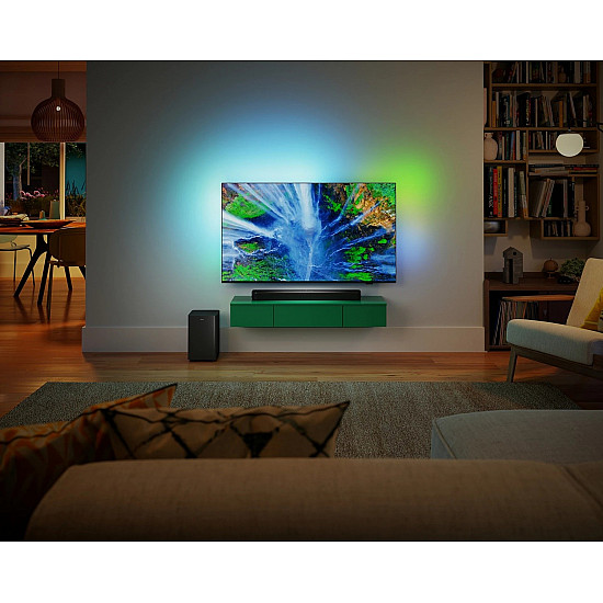 2.1 soundbar with TAB5309/10 wireless subwoofer