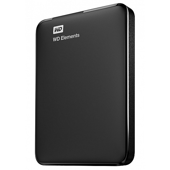 Western Digital Išorinis Kietasis Diskas – WD Elements – Saugojimas – 2025 Western Digital WD Elements Išorinis Kietasis Diskas su USB 3.0, 2TB talpa, Juodas 2025