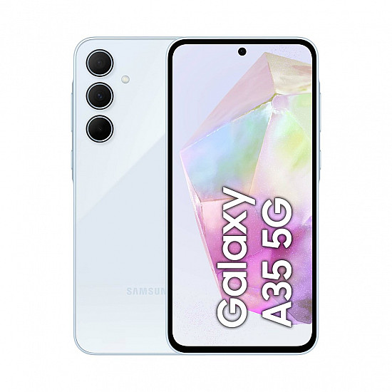 Samsung Galaxy A35 5G 16.8 cm (6.6) Hybrid Dual SIM Android 14 USB Type-C 8 GB 256 GB 5000 mAh Blue