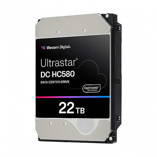 Western Digital Ultrastar DC HC580 internal hard drive 22 TB 7200 RPM 512 MB 3.5 SAS Western Digital Ultrastar DC HC580 internal hard drive 22 TB 7200 RPM 512 MB 3.5 SAS