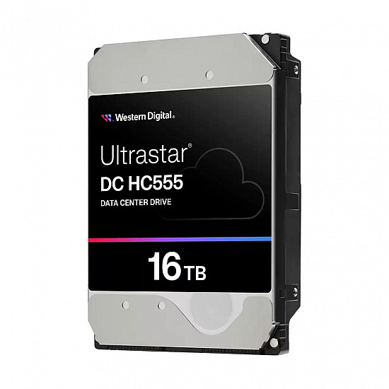 Western Digital Ultrastar DC HC555 internal hard drive 16 TB 7200 RPM 512 MB 3.5 SAS3