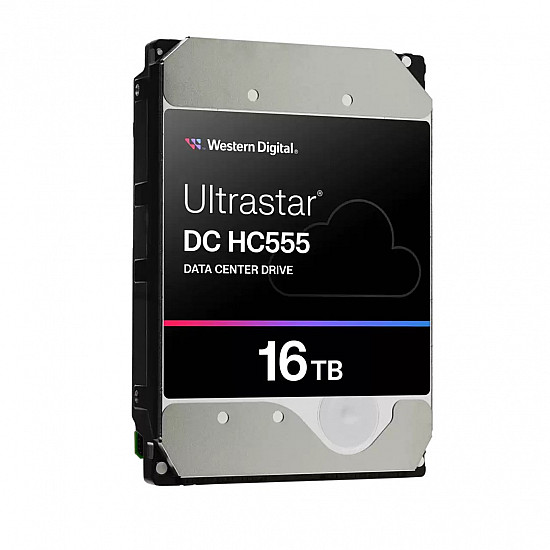 Western Digital Ultrastar DC HC555 internal hard drive 16 TB 7200 RPM 512 MB 3.5 SAS3