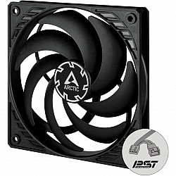 ARCTIC P12 Slim PWM PST Fan 1-pack Sort 120 mm