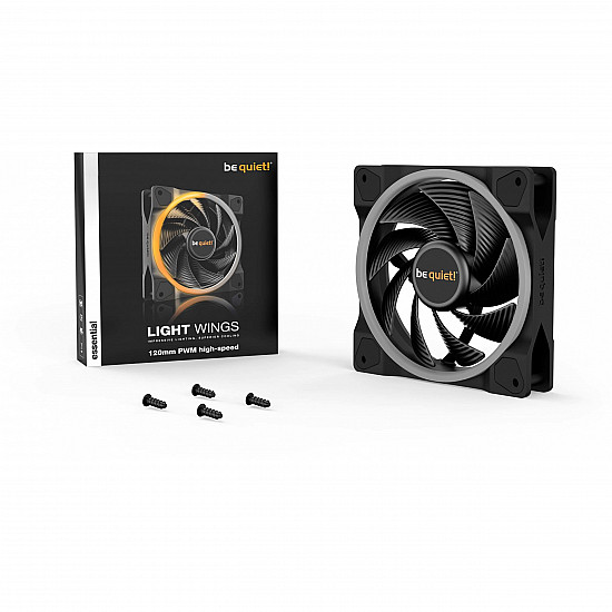 120mm be quiet! LIGHT WINGS 120mm PWM high-speed ARGB