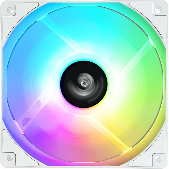 120mm Enermax Fan HF120 ARGB Case Fan White 3-Pack