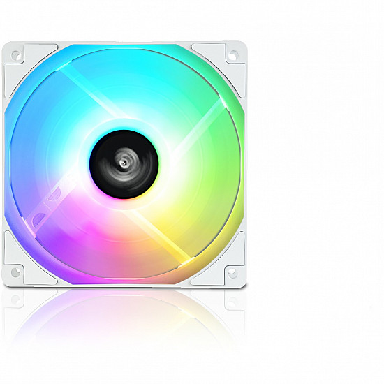 120mm Enermax Fan HF120 ARGB Case Fan White 3-Pack