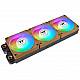 120mm Thermaltake CT120 EX Reverse ARGB Sync PC Cooling Fan Gravel Sand 3 Pack