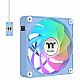 120mm Thermaltake CT120 EX Reverse ARGB Sync PC Cooling Fan Hydrangea Blue 3 Fan Pack