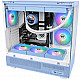 120mm Thermaltake CT120 EX Reverse ARGB Sync PC Cooling Fan Hydrangea Blue 3 Fan Pack