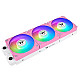 120mm Thermaltake CT120 EX Reverse ARGB Sync PC Cooling Fan Pink 3 Pack