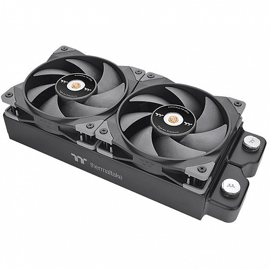 120mm Thermaltake GT12 PC Cooling Fan TT Premium Edition Black - 1 Pack