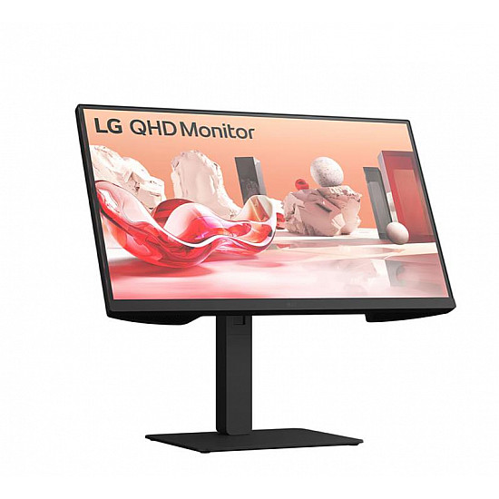 LCD Monitor|LG|27BA75QB-B|27|Panel IPS|2560x1440|16:9|100Hz|Matte|Speakers|Swivel|Pivot|Height adjustable|Tilt|Colour Black|27BA75QB-B