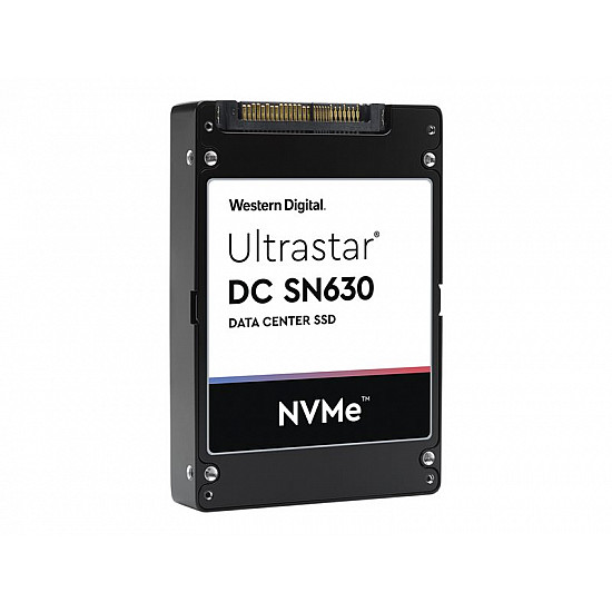 WESTERN DIGITAL ULTRASTAR SN630 SSD 3840GB 6.4cm 2.5inch 7.0MM PCIe TLC WUS3BA138C7P3E3 WESTERN DIGITAL ULTRASTAR SN630 SSD 3840GB 6.4cm 2.5inch 7.0MM PCIe TLC WUS3BA138C7P3E3