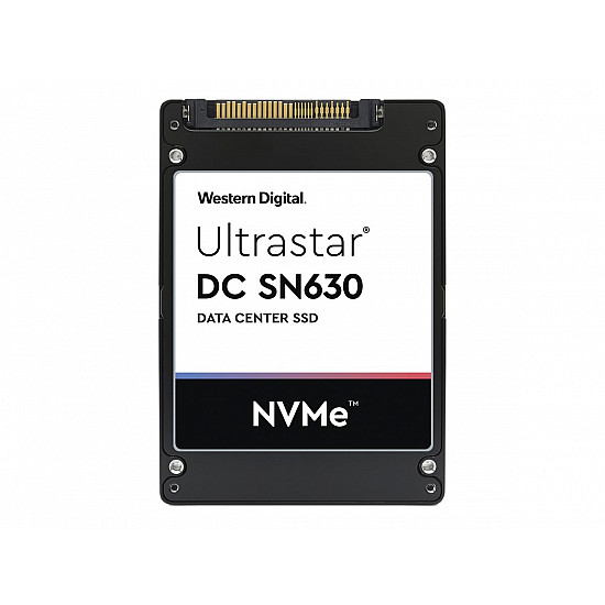 WESTERN DIGITAL ULTRASTAR SN630 SSD 3840GB 6.4cm 2.5inch 7.0MM PCIe TLC WUS3BA138C7P3E3 WESTERN DIGITAL ULTRASTAR SN630 SSD 3840GB 6.4cm 2.5inch 7.0MM PCIe TLC WUS3BA138C7P3E3