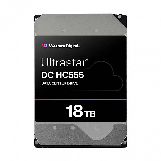 Western Digital Ultrastar DC HC555 internal hard drive 18 TB 7200 RPM 512 MB 3.5 SAS3