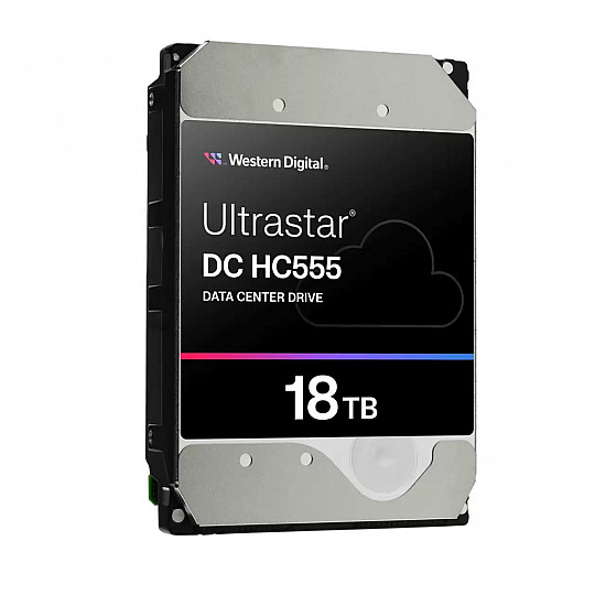 Western Digital Ultrastar DC HC555 internal hard drive 18 TB 7200 RPM 512 MB 3.5 SAS3