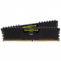 Operatyvinė atmintis Corsair Vengeance LPX 16GB (2x8GB) DDR4 3200MHz CL16, juoda