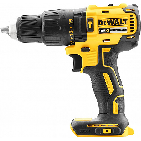18V XR Brushless Hammer Drill Driver - 2 X 2Ah Batteries DCD778D2T-QW 340 W