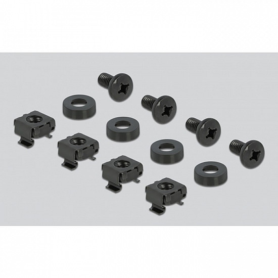 19 Kabelmanagement Rangierpanel mit 4 Öffnungen, Kabelführung