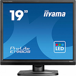ProLite E1980S-B1, LED-Monitor 48 cm (19 Zoll), schwarz (matt), SXGA, TN, HDMI, DP
