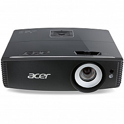 (1920x1080) Acer P6505 16:9 DLP 5500-Lumen VGA HDMI component video MHL USB Speaker Full HD Black