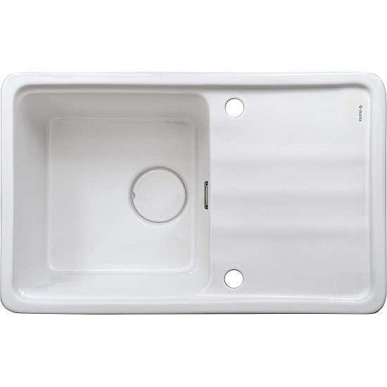 1-bowl ceramic sink with drainer
