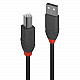 1M USB 2.0 TYP A AN B KABEL ANTHRA LINE