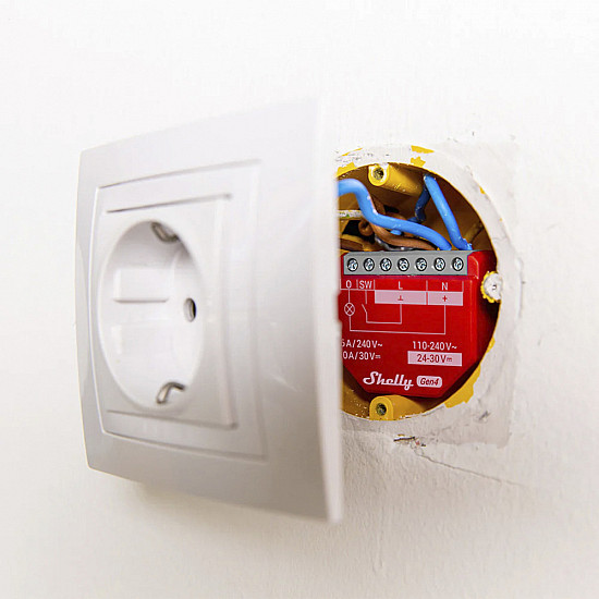 · Unterputz · 1PM Gen4 · Relais · max 16A · 1 Kanal · Messfunktion · WLAN · Matter · Zigbee · Bluetooth