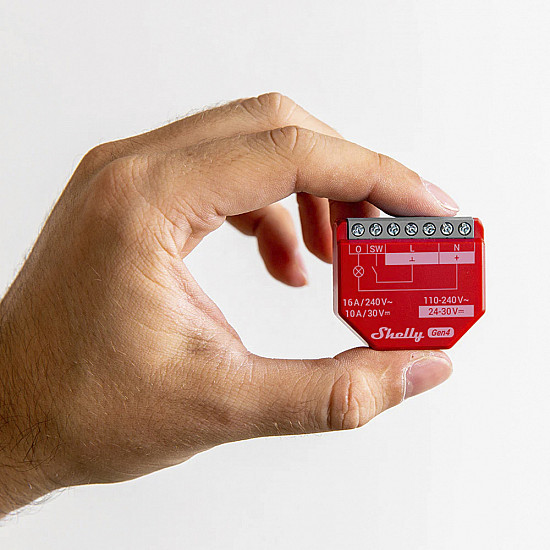 · Unterputz · 1PM Gen4 · Relais · max 16A · 1 Kanal · Messfunktion · WLAN · Matter · Zigbee · Bluetooth