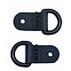 2 D-Clips - that screw to the rugged frame - fits for ET5X rugged frame