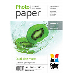 220 g/m² | A4 | Matte Dual-Side Photo Paper