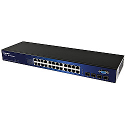 127211, Managed, L2, Gigabit Ethernet 10-100-1000 , Rack installation, 19U, wall mounting