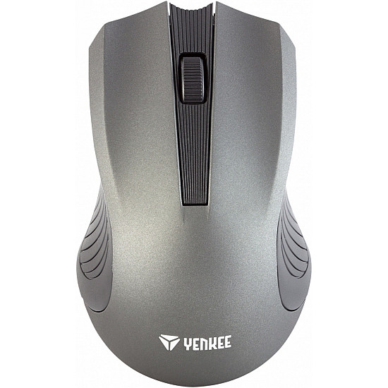 2.4GHz symmetrical wireless mouse, 3 buttons, range 10 m