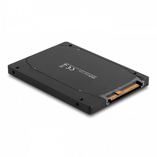2.5″ Konverter U.2 SFF-8639 zu M.2 NVMe schwarz, Key M - 7 mm