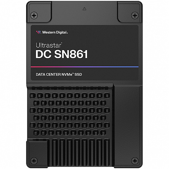 2,5 WD Ultrastar DC SN861 WUS6BA176PSP9X3 - Datencenter - 7.68 TB - intern - U.2 PCIe 5.0 x4 (NVMe)