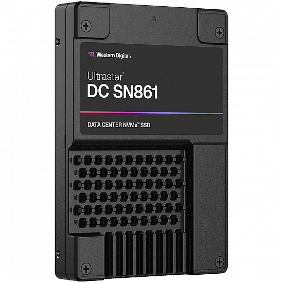 2,5 WD Ultrastar DC SN861 WUS6BA176PSP9X3 - Datencenter - 7.68 TB - intern - U.2 PCIe 5.0 x4 (NVMe)