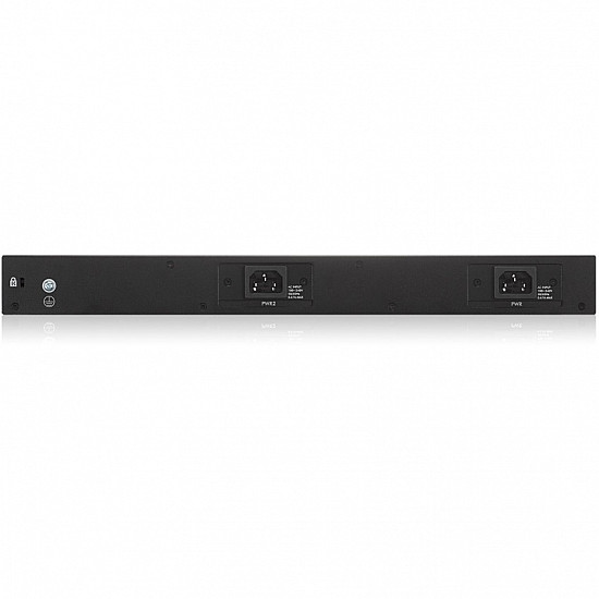 ZyXEL XGS4600-32 - Switch - L3 - managed - 24 x 10/100/1000 + 4 x Kombi-Gigabit-SFP + 4 x 10 Gigabit SFP+