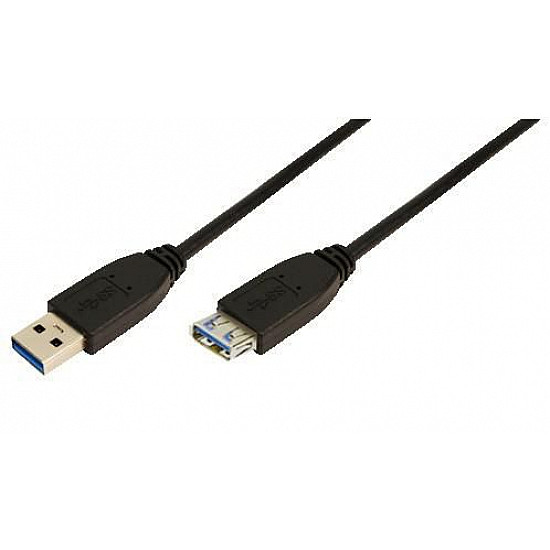 2m USB A - USB A 3.0 F/M