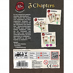 3 Chapters, Kartenspiel