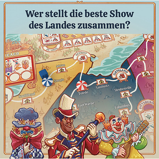 3 Ring Circus, Brettspiel