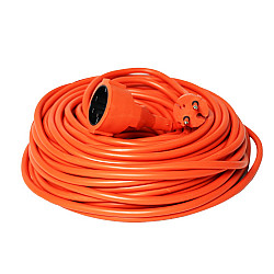 30 m retractable extension cord, PZO30M2x1.0 mm VERTEX