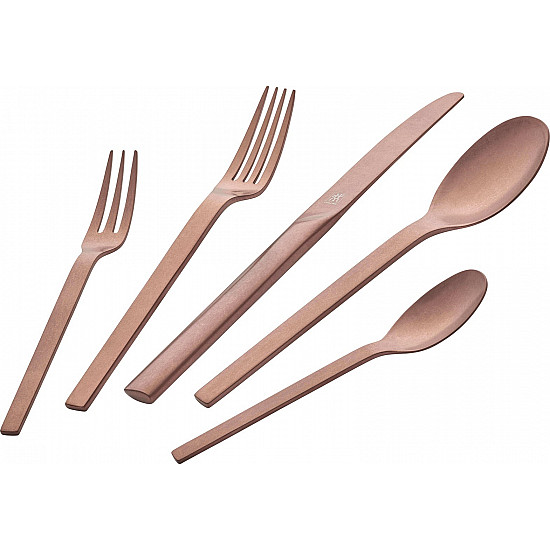 30-piece matte cutlery set Rose Gold